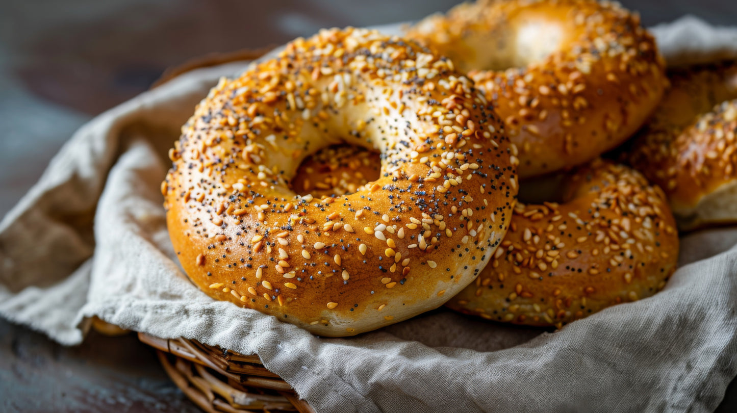 Festive Bagels and Spreads (Ages 6+)